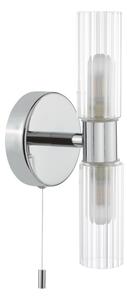 Där Lighting BOL0950 - Koupelnová nástěnná lampa BOLTON 2xG9/5W/230V IP44 chrom