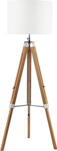 Där Lighting EAS4943 - Stojací lampa EASEL 1xE27/60W/230V hnědá