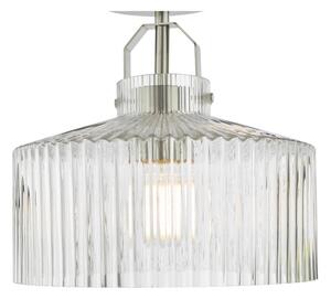 Där Lighting LEN4846 - Přisazený lustr LENKA 1xE27/60W/230V matný chrom