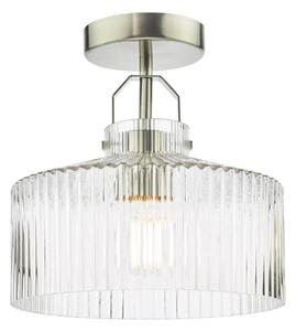 Där Lighting LEN4846 - Přisazený lustr LENKA 1xE27/60W/230V matný chrom