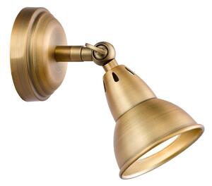 Där Lighting NAT0742 - Nástěnné bodové svítidlo NATHANIEL 1xGU10/11W/230V mosaz