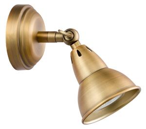 Där Lighting NAT0742 - Nástěnné bodové svítidlo NATHANIEL 1xGU10/11W/230V mosaz