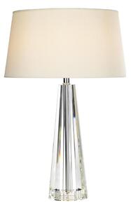 Där Lighting CYP4208 - Stolní lampa CYPRUS 1xE27/60W/230V krémová/čirá
