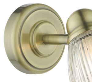 Där Lighting CED0775 - Koupel nástěnná lampa CEDRIC 1xG9/25W/230V IP44 mosaz