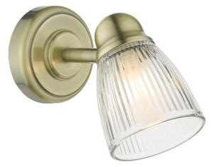 Där Lighting CED0775 - Koupel nástěnná lampa CEDRIC 1xG9/25W/230V IP44 mosaz