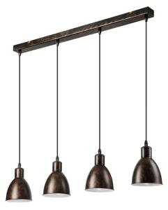 Brilagi - LED Lustr na lanku RIDDY 4xE27/60W/230V měděná/patina