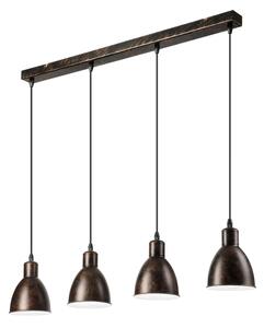Brilagi - LED Lustr na lanku RIDDY 4xE27/60W/230V měděná/patina