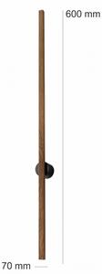 Brilagi - LED Nástěnné svítidlo WOODY LINE LED/7W/230V 4000K 60 cm dub ořech