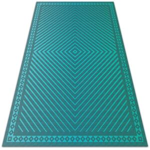 Módní vinylový koberec Geometrické diamanty
