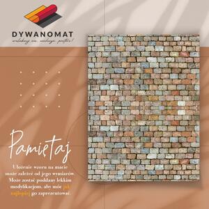 Vinylový koberec pro domácnost Betonové dlažební kostky