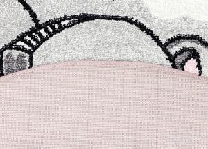 Obsession Kusový koberec CANDY kruh 155 Rose BARVA: Růžová, ROZMĚR: kruh Ø 120 cm