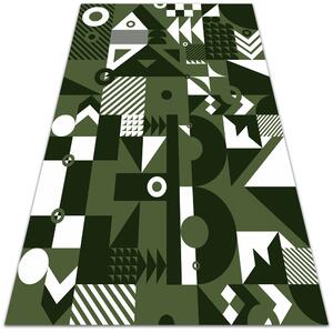 Módní vinylový koberec Abstraktní vzory