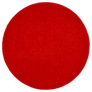 VOPI Kusový koberec ETON kruh vínově červený Varianta: průměr 400 cm