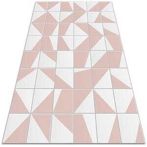 Módní univerzální vinylový koberec Akvarel formy