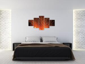 Obraz ohně (125x70 cm)