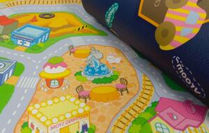 Kusový koberec Dwinguler Moje město BARVA: Vícebarevný, ROZMĚR: 140x230 cm