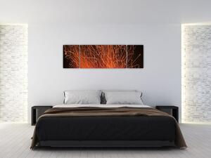 Obraz ohně (170x50 cm)