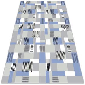 Módní vinylový koberec Geometrické obdélníky