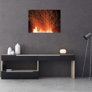 Obraz ohně (70x50 cm)
