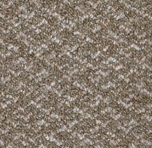 TIMZO Metrážový koberec Norfolk CBB 0114 tmavě béžový BARVA: Béžová, ŠÍŘKA: 4 m, DRUH: smyčka