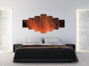 Obraz ohně (210x100 cm)