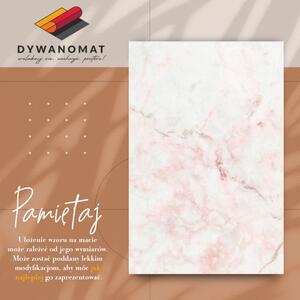 Univerzální vinylový koberec Bílé a růžové kamenné
