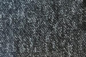 CONDOR Metrážový koberec Lyon 77 antracit BARVA: Antracitová, ŠÍŘKA: 4 m, DRUH: smyčka