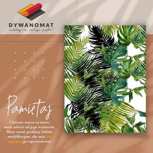 Vinylová rohož pro domácnost palmové listy