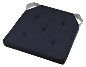 Podsedák na židli DUO VELCRO antracit 38x38x4 cm France