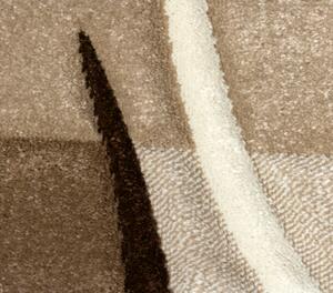 MERINOS Kusový koberec Brilliant 665/080 BARVA: Hnědá, ROZMĚR: 120x170 cm