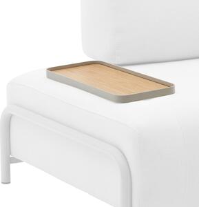 Malý dubový odkládací stolek Kave Home Compo 54 x 21 cm