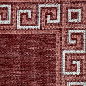 ORIENTAL WEAVERS Kusový koberec Lille 7115A červený BARVA: Červená, ROZMĚR: 120x170 cm