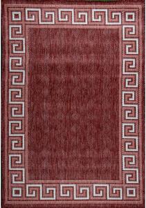 ORIENTAL WEAVERS Kusový koberec Lille 7115A červený BARVA: Červená, ROZMĚR: 140x200 cm