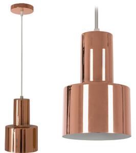 Toolight - Moderní kovová stropní lampa 1xE27 APP283-1CP, růžové zlato, OSW-08401