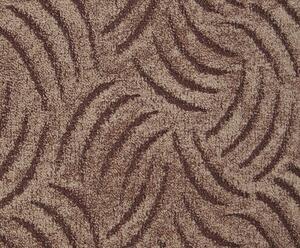 IVC Metrážový koberec Riverton 822 hnědá BARVA: Hnědá, ŠÍŘKA: 5 m, DRUH: scroll