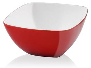 Červená salátová mísa Vialli Design, 14 cm