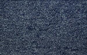 CONDOR Metrážový koberec Real 82 modrá BARVA: Modrá, ŠÍŘKA: 4 m, DRUH: smyčka