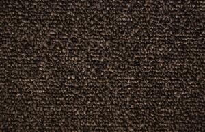 CONDOR Metrážový koberec Real 93 hnědá BARVA: Hnědá, ŠÍŘKA: 4 m, DRUH: smyčka
