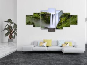 Obraz vodopádů (210x100 cm)