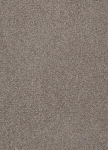 Breno Metrážový koberec FINESSE 76 taupe hnědá, šíře 400 cm, Hnědá