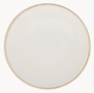 Sada snídaňových talířů z porcelánu Linea, 6 dílů