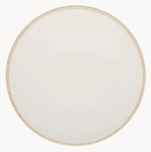 Sada porcelánových mělkých talířů Linea, 6 dílů