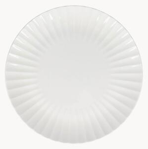 Sada porcelánových mělkých talířů Bloom, 4 díly