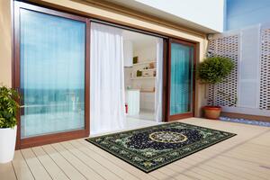 Moderní koberec na balkon Gold mandala
