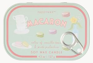Vonná svíčka v plechovce Macaron (jantar, pistácie)
