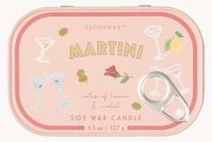 Vonná svíčka v plechovce Martini (citron, fialka)