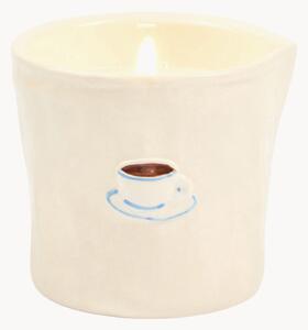 Keramická vonná svíčka Cappuccino (čokoláda, třešeň)