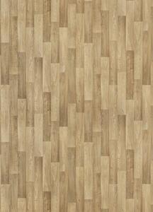 Breno PVC SUPERTEX Camargue 543 – hnědé dřevo, šíře 400 cm
