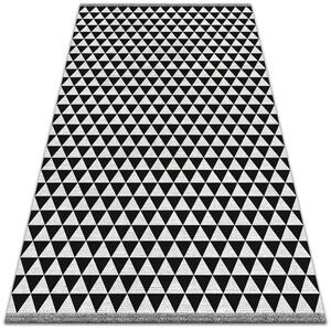 Moderní koberec na balkon Trojúhelníky vzor