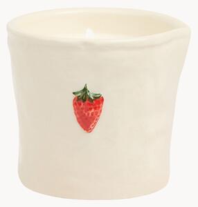 Keramická vonná svíčka Strawberry (jahoda)